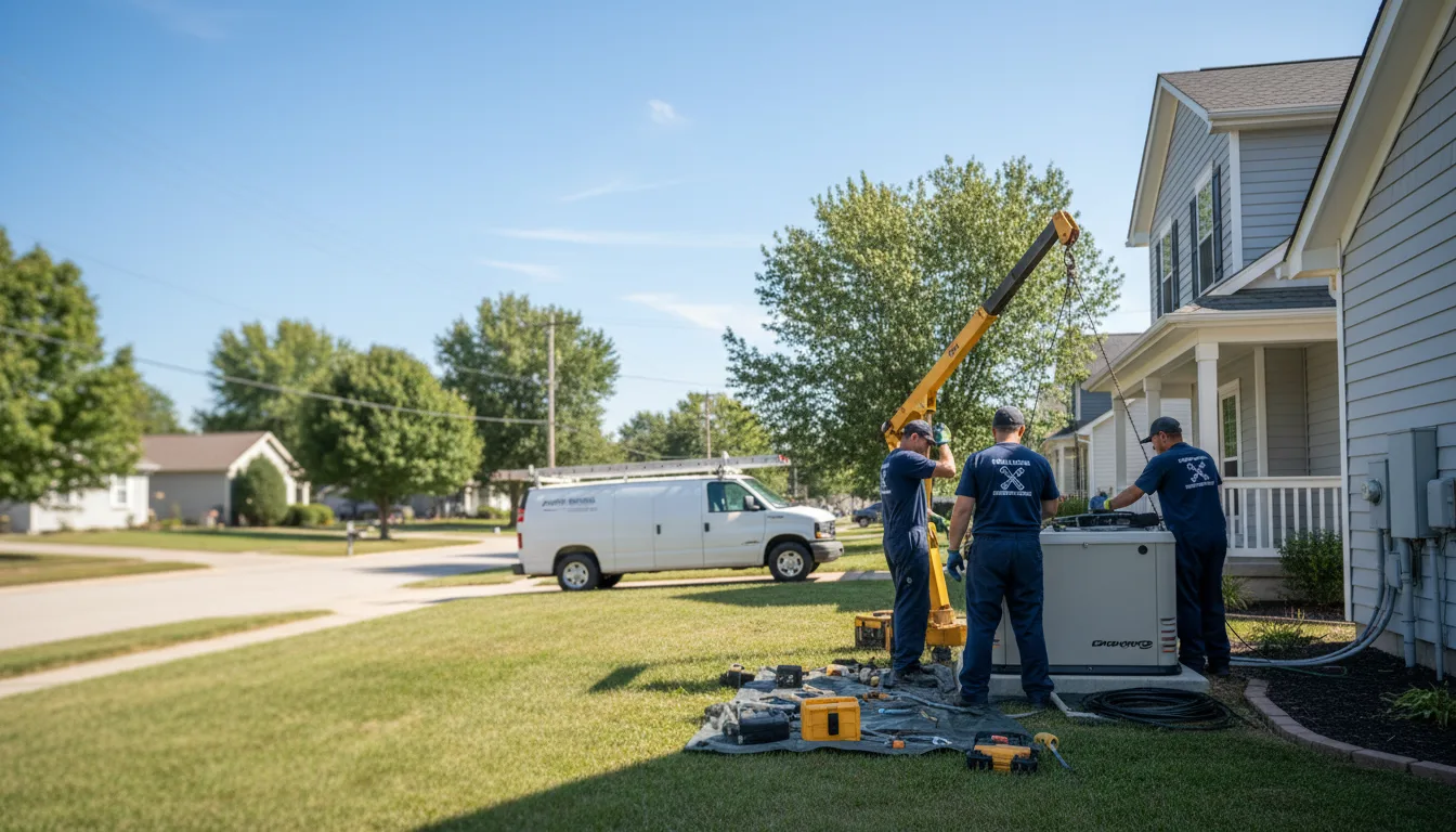Generator Installation in Brownell, KS near me
